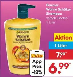 Netto Marken-Discount Garnier wahre schätze shampoo Angebot