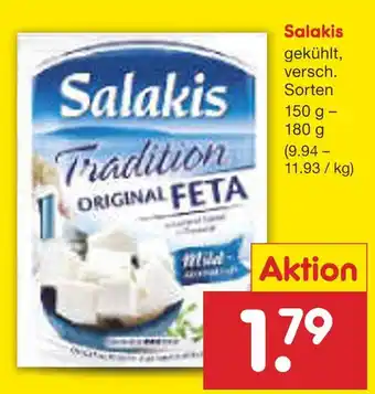 Netto Marken-Discount Salakis tradition original feta Angebot