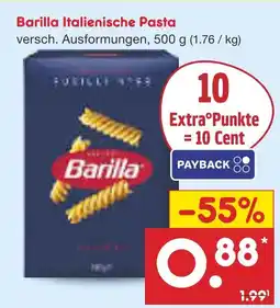 Netto Marken-Discount Barilla italienische pasta Angebot