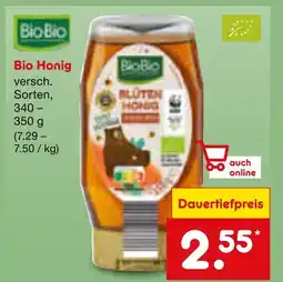 Netto Marken-Discount Biobio bio honig Angebot