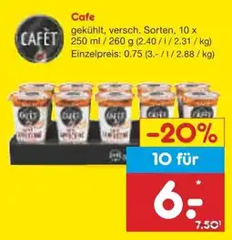 Netto Marken-Discount Cafet cafe Angebot