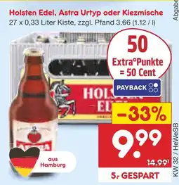 Netto Marken-Discount Holsten edel oder astra urtyp oder kiezmische Angebot