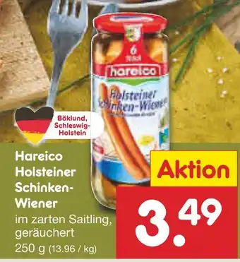 Netto Marken-Discount Hareico holsteiner schinken-wiener Angebot