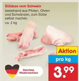 Netto Marken-Discount Sülzbox vom schwein Angebot