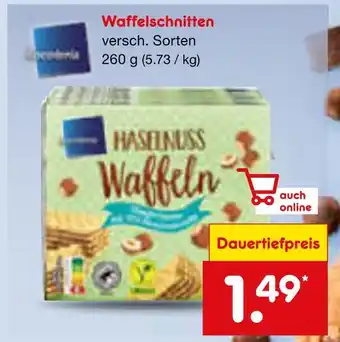 Netto Marken-Discount Waffelschnitten Angebot