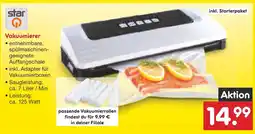 Netto Marken-Discount Star vakuumierer Angebot