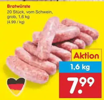 Netto Marken-Discount Bratwürste Angebot