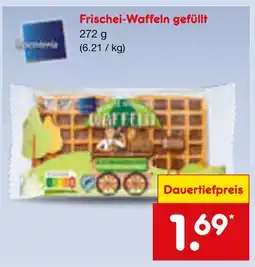 Netto Marken-Discount Biscoteria frischei-waffeln gefüllt Angebot