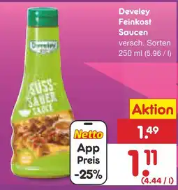 Netto Marken-Discount Develey feinkost saucen Angebot