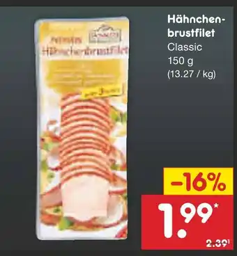 Netto Marken-Discount Hähnchenbrustfilet Angebot