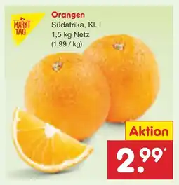Netto Marken-Discount Orangen Angebot