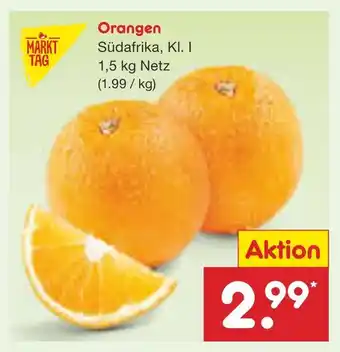 Netto Marken-Discount Orangen Angebot