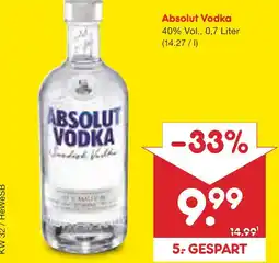 Netto Marken-Discount Absolut vodka Angebot
