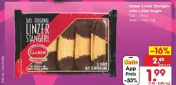 Netto Marken-Discount Gaber linzer stangerl oder linzer augen Angebot
