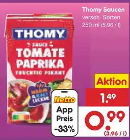 Netto Marken-Discount Thomy saucen Angebot