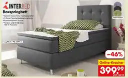 Netto Marken-Discount Interbed boxspringbett Angebot