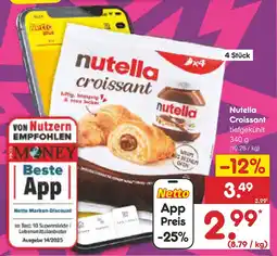 Netto Marken-Discount Nutella croissant Angebot