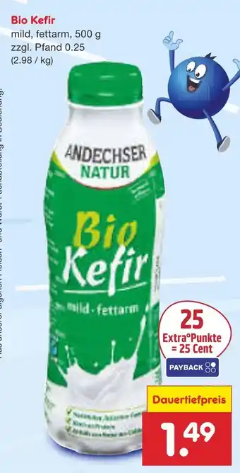 Netto Marken-Discount Andechser natur bio kefir Angebot