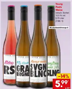 Netto Marken-Discount Young poets weine Angebot