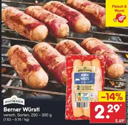 Netto Marken-Discount Hofmaier berner würstl Angebot