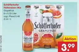 Netto Marken-Discount Schöfferhofer hefeweizen-mix Angebot