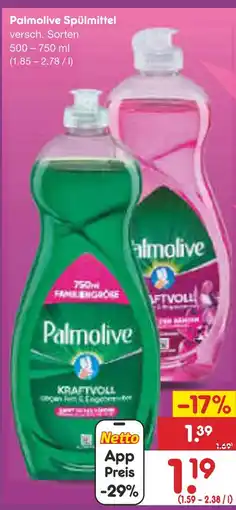 Netto Marken-Discount Palmolive spülmittel Angebot