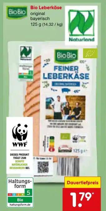 Netto Marken-Discount Biobio bio leberkäse Angebot