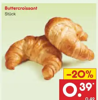 Netto Marken-Discount Buttercroissant Angebot