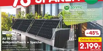Netto Marken-Discount All in one balkonkraftwerk + speicher Angebot