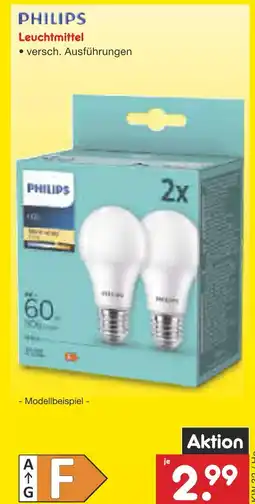 Netto Marken-Discount Philips leuchtmittel Angebot