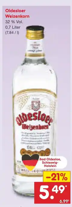 Netto Marken-Discount Oldesloer weizenkorn Angebot
