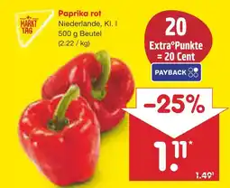 Netto Marken-Discount Markttag paprika rot Angebot