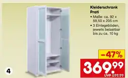 Netto Marken-Discount Kleiderschrank prati Angebot