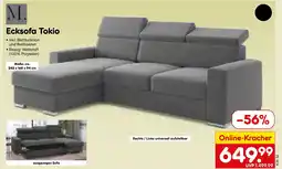Netto Marken-Discount Ecksofa tokio Angebot