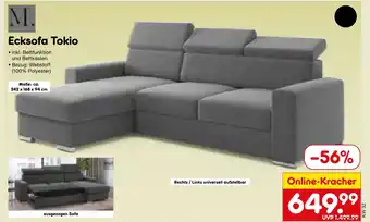 Netto Marken-Discount Ecksofa tokio Angebot