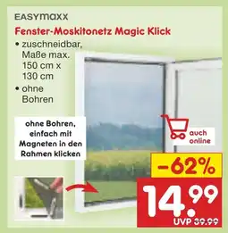 Netto Marken-Discount Easymaxx fenster-moskitonetz magic klick Angebot