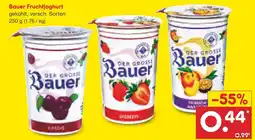 Netto Marken-Discount Bauer fruchtjoghurt Angebot