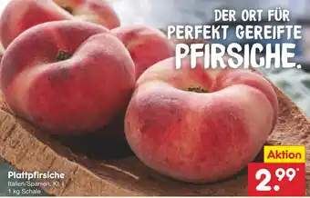Netto Marken-Discount Plattpfirsiche Angebot