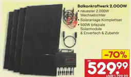 Netto Marken-Discount Balkonkraftwerk 2.000w Angebot