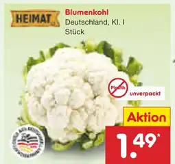 Netto Marken-Discount Heimat blumenkohl Angebot