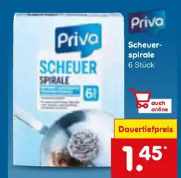 Netto Marken-Discount Priva scheuerspirale Angebot