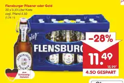 Netto Marken-Discount Flensburger flensburger pilsener oder gold Angebot