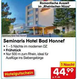 Netto Marken-Discount Netto reisen seminaris hotel bad honnef Angebot