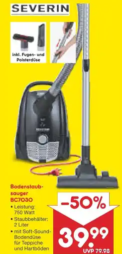Netto Marken-Discount Severin bodenstaubsauger bc7030 Angebot