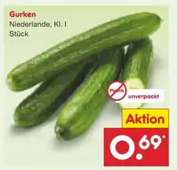 Netto Marken-Discount Gurken Angebot