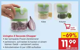Netto Marken-Discount Livington 3 seconds chopper Angebot
