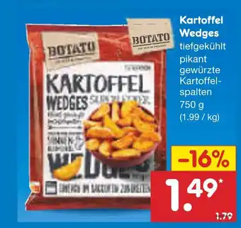 Netto Marken-Discount Botato kartoffel wedges Angebot