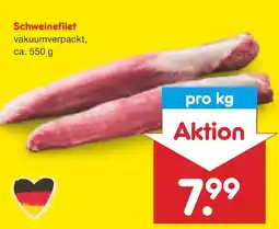 Netto Marken-Discount Schweinefilet Angebot