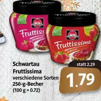 Markant Markt Schwartau Fruttissima Angebot