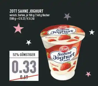 Marktkauf Zott Sahne Joghurt Angebot